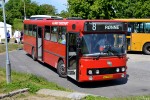 13.06.2015: Allinge Turistfart DAB12 bus nr. 9 på endestationen ved Nordlandshallen i Allinge.