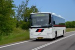 14.06.2015: Volvo bus, der tidligere kørte for Swebus, ses her på Borrelyngvej ved Lyngholt.