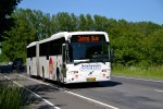 14.06.2015: Volvo B12MA-55 ledbus nr. 37 fra John's Turistfart på Haslevej umiddelbart før Rønne.
