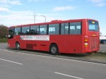29.09.2009: Den tidligere Iversen bus nr. 7631 blev anskaffet af Connex i 2003, men står her på Remisevej i Rønne og afventer færgeturen til Køge ved midnatstid. Herefter var det slut med røde busser i BAT's eget regi (bortset fra nr. 708 en kort overgang i 2014).