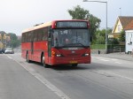 06.07.2009: Scania Omniline bussen “Rasmus” fra Østbornholms Lokaltrafik på Haslevej i Rønne.