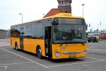 27.06.2015: BAT IVECO Crossway LE bus nr. 774 på første driftsdag ved Færgeterminalen på Rønne Havn.