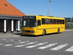 01.09.2009: DAB12 bus (senere navngivet “Solvej”) fra Østbornholms Lokaltrafik på busterminalen ved Rønne Havn.