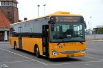 27.06.2015: BAT IVECO Crossway LE bus nr. 772 på sin første driftsdag ved Færgeterminalen på Rønne Havn.