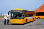 27.06.2015: BAT Irisbus Crossway bus nr. 756 ved Færgeterminalen på Rønne Havn. Gad vide, hvor Åkirkrby ligger (se destinationsskiltet)?