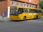 30.09.2009: BAT Volvo B10M bus nr. 731 i Snellemark i Rønne - endnu med sit Midttrafik-logo og -nummer på.