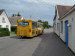 28.07.2010: BAT Volvo B10M bus nr. 729 på Olesvej i Lobbæk, kort før kørslen ind gennem byen blev indstillet.