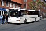 12.06.2014: Volvo B10M/Vest Liner bus fra Aakirkeby Turist- og Selskabskørsel på Snellemark i Rønne.