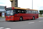 13.06.2014: Scania Omniline bussen “Rasmus” fra Østbornholms Lokaltrafik i Rønne Lufthavn.