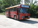 20.07.2009: Østbornholm Lokaltrafiks DAB12 bus “Mille” på endestationen ved Hammershus. Der var vist problemer med destinationsskiltet.