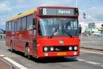 08.09.2014: DAB12 bussen “Fru Ipsen” fra Østbornholms Lokaltrafik på Finlandsvej i Rønne.