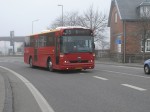 24.03.2012: Volvo B10M-55/Vest Contrast bussen “Tilde” fra Østbornholms Lokaltrafik på Munch Petersens Vej i Rønne.