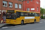 28.06-2015: BAT Volvo B10M-60 bus nr. 722 i Snellemark ved Det Røde Pakhus i Rønne.