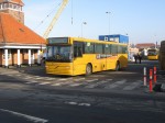 03.02.2011: BAT Volvo B10M bus nr. 714 ved færgeterminalen på Rønne Havn.