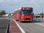 12.09.2011: DAB12 bussen “Kjælingen” fra Gudhjem Bus på Finlandsvej lige før færgeterminalen på Rønne Havn.