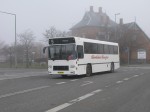 24.03.2012: Volvo B10M-50 bus fra Torbens Busser på Vesthavnsvej i Rønne.