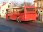 09.12.2009: Volvo B10M-55/Vest Contrast bus (ex Jørn Juuls Busser nr. 406) omlakeret i Østbornholms Lokaltrafiks farver ses her på Hasle Torv.