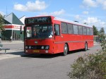 18.08.2009: DAB12 bussen “Tulle” fra Snogebæk Turistfart på busterminalen i Aakirkeby.