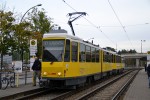 15.10.2012: Tatra KT4D vogntog i Edisonstraße ved Rummelsburger Straße.