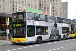 15.10.2012: MAN Lion's City Neoman A39 dobbeltdækkerbus nr. 3312 på linje 100 i Karl-Liebknecht-Straße lige ved Alexanderplatz.