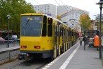 15.10.2012: Tatra KT4D vogntog med nr. 6019 på Roederplatz.