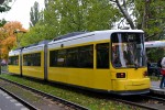 15.10.2012: AEG GT6-94 enretningsvogn nr. 1030 i Bornholmer Straße ved Bornholmer Straße S-Bahn station.