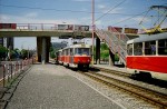 22.07.2003: Tatra T3SUCS bogievogntog med nr. 7823 og 7824 på Botanická ved Botanická záhrada (Botanisk Have). Vognene leveredes til DP i begyndelsen af 1988.