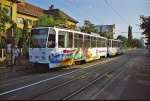 20.07.2003: Vogntog type T6A5 nr. 7919+7920 ved stoppestedet Detvianska. Begge vogne blev leveret til DP i foråret 1992.