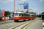 21.07.2003: Tatra T3SUCS vogntog med nr. 7789 og 7790 på Trnavské mýto. Vognene leveredes til DP i januar 1988.