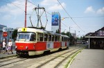 21.07.2003: Tatra K2 ledvogn nr. 7080 på Trnavské mýto. Vognen leveredes til DP i 1977. Indtil 1983 havde den nr. 389. I 2004 blev vognen ombygget til K2S med nr. 7119.
