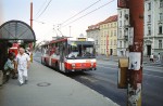 20.07.2003: Škoda 14Tr 10/6 trolleybus nr. 6258 på Šancová lige ved Stefanovičova. Vognen kom i drift hos DP i marts 1991.