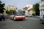18.07.2003: Škoda 14Tr 08/6 trolleybus nr. 6233 på Americké námestie. Vognen kom i drift i Bratislava i januar 1988 og blev taget ud af drift i løbet af 2008.