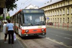 18.07.2003: Škoda 15Tr 13/6M trolleybus nr. 6619 på Americké námestie. Vognen blev leveret til DP i 1998.
