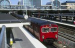 09.06.1988: Andengenerations S-tog bestående af 8 vogne på Høje Taastrup Station.