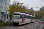 25.10.2013: Tatra T3R.PV vogntog med nr. 8151 (ex T3 nr. 6845) på trafikknudepunktet Palmovka.