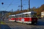 24.10.2013: Tatra T3R.P vogn nr. 8570 (ex T3SUCS nr. 7230) ved den tidligere endestation i Hlubočepy.