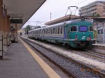 19.10.2006: Regionaltog bestående af ALe841 elektromotortog på Syracusa Station.
