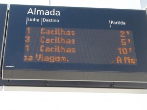 17.03.2008: Alle stoppesteder er forsynet med elektroniske informationsskilte, der oplyser om bl.a. ventetider.