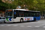 01.10.2015: Mercedes-Benz Citaro standard dieselbus nr. 081 på Carrer Eusebio Estada ved Plaça d'Espanya.