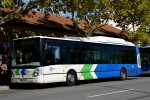 01.10.2015: Naturgasbus af typen Irisbus Citelis 12CNG med internt nr. 522 på Carrer Eusebio Estada ved Plaça d'Espanya.