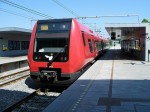 11.06.2007: Fjerdegenerations S-tog bestående af fire enheder på Danshøj Station.
