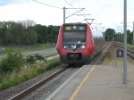 13.06.2008: Fjerdegenerations S-tog bestående af fire enheder på vej ind på Ryparken Station på vej mod Ny Ellebjerg. Ryparken Station hed oprindelig Lyngbyvej Station, men ændrede navn til Ryparken 01.10.1972.