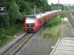 13.06.2008: Fjerdegenerations S-tog bestående af otte enheder på Bispebjerg Station på vej mod Ny Ellebjerg.