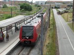 13.06.2008: Fjerdegenerations S-tog bestående af fire enheder på Bispebjerg Station på vej mod Ny Ellebjerg.