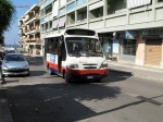 02.10.2011: Fiat Iveco bus på linje 3 i Via Giuseppe Vazzana i Cefalùs nyere bydel.