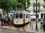 11.05.2012: Vogn nr. 565 i sløjfen på endestationen på Largo da Graça.