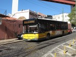 14.11.2008: MAN 18.310 HOCL-NL standardbus nr. 2270 på vej ned ad Rua Leão de Oliveira, en sidegade til Rua 1º de Maio tæt ved Largo do Calvário.