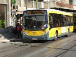 14.11.2008: Standardbus nr. 2333 af type MAN 18.280 LOH 02 med City Gold 2KD karrosseri fra Caetano Bus i Rua 1º de Maio ud for Carris' remise ved stoppestedet Estação Santo Amaro.