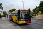28.09.2013: Transabus Balear ledbus nr. 3 af typen Volvo B12M med Astral karrosseri på Passeig Marítim i Palma.