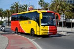 06.05.2014: Autocares Mallorca SL standardbus nr. 100 af typen Irisbus EuroRider med Andecar Viana karrosseri på Carretera d'Artà i Platja d'Alcúdia.